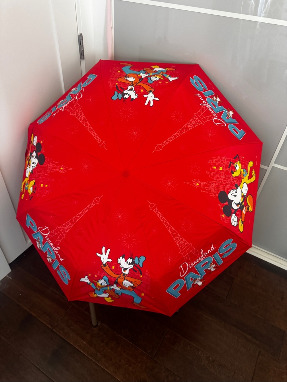 Disney Red Mickey Characters Umbrella